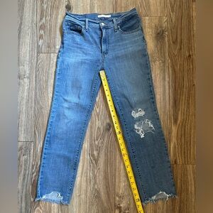 724 high Rise Straight Crop Jeans - Levi’s